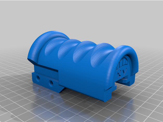 matassa foregrip presa nerf mod 3D print model - Mito3D