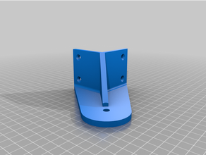 wyze cam pan corner bracket 45 degree support 3d print model - Mito3D