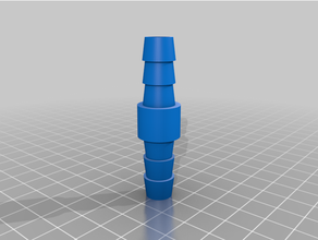 Muff zylindrique zylindrisch Ärmel 3d print model - Mito3D