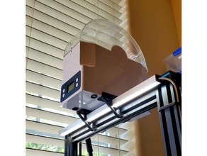 sidewinder x1 - esun filament dryer z-axis mount 3d print model - Mito3D