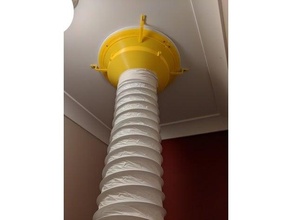 plafond souder fumée extracteur ventilateur adaptateur 250mm clipsal flux d'air ce250 3d print model - Mito3D