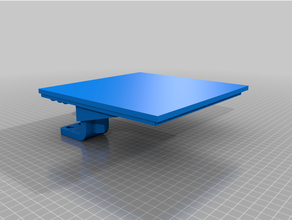 braço tabela alfa jogos cadeira 3d print model - Mito3D
