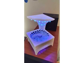 uv leds mosquito armadilha químico livre conduziu ultravioleta 3d print model - Mito3D