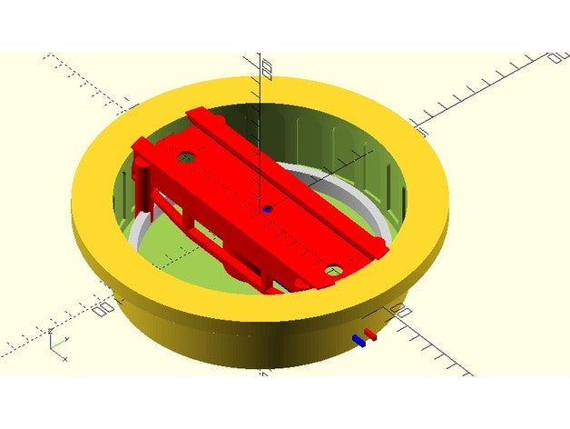 model train swing bridge 3D print model - Mito3D