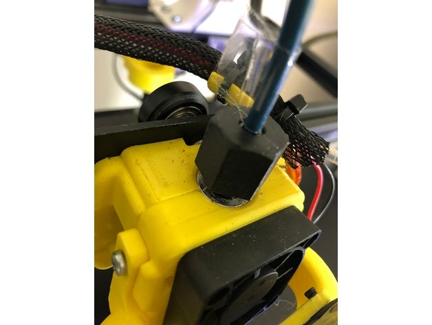 clamping screw bowden ptfe 3D print model - Mito3D