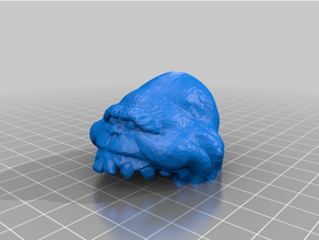 ghostbusters slimer easy print 3d print model - Mito3D