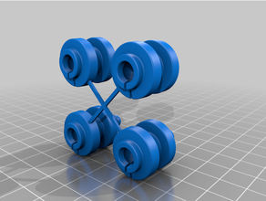 tube chaîne lien 3d print model - Mito3D