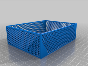 customized parametric boxes hexagons 3d print model - Mito3D