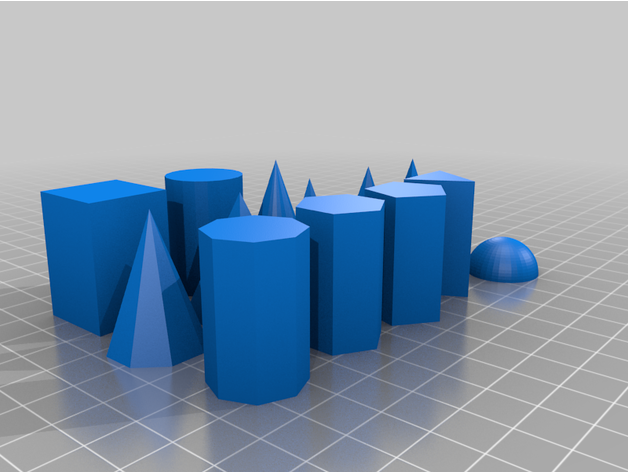 polyèdres 3D print model - Mito3D