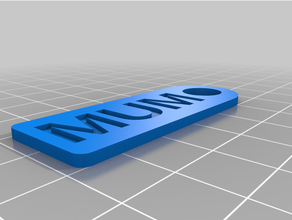 anne anahtar yüzük özelleştirilmiş 3d print model - Mito3D