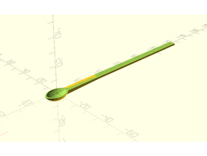 sakaisan spoon 3d print model - Mito3D