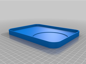 coffee couch spud parametric tray customized 3d print model - Mito3D