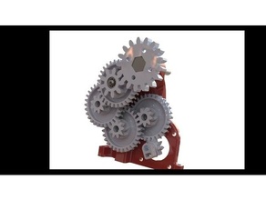 nema 17 gearbox 1 202 1200 1202 gearmotor gears helicodal high torque motor 3d print model - Mito3D