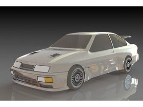 gué sierra cosworth automobile automovil voiture coche 3d print model - Mito3D