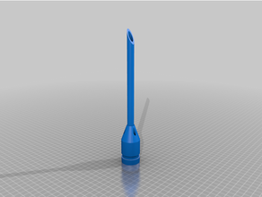 embout barbatana Dison 3d print model - Mito3D
