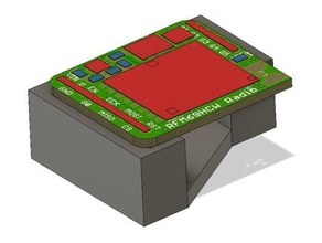 Adafruit rfm9x Lora radyo alıcı verici aralar lehimleme jig yardım 3d print model - Mito3D