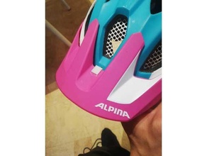 alpina helmet visor repair bike 3d print model - Mito3D
