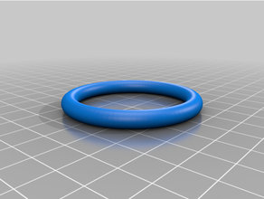 personalizado paramétrico ring toro 21 3 3d print model - Mito3D