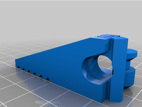 customized quick-release bar clamps 3d print model - Mito3D