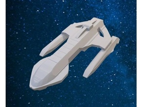 star trek karemma ship dominion spaceship starship startrek ds9 3d print model - Mito3D