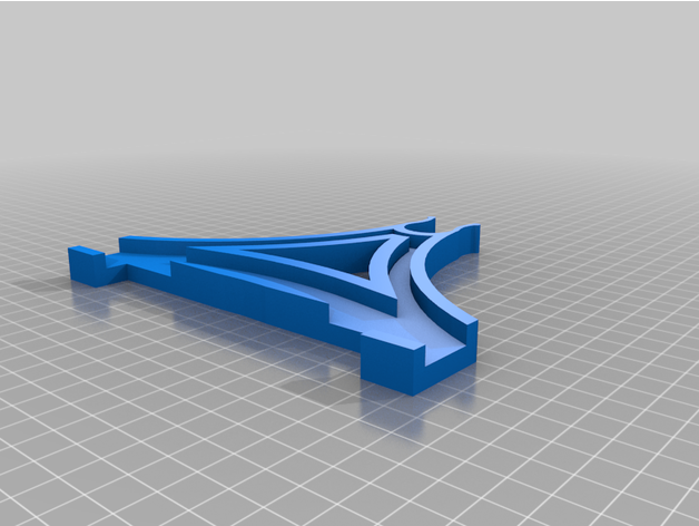 geändert Filament Stand Spule Halter Unterstützung 3D print model - Mito3D