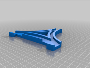 modified filament stand spool holder 3d print model - Mito3D