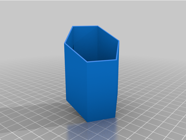 hex armazenamento vagens 3D print model - Mito3D