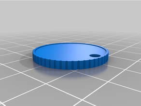 coin keychain 3d print model - Mito3D