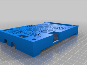 rpi2jamma case boitier arcade jamma pcb holder 3d print model - Mito3D