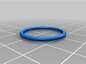 ring benzin musluğu özelleştirilmiş 3d print model - Mito3D