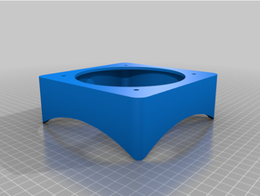 schonen pc Ventilator Tabelle 120mm 3d print model - Mito3D