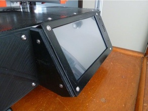 paneldue 7i muhafaza baskı küçük print beds openscad düet 3d print model - Mito3D