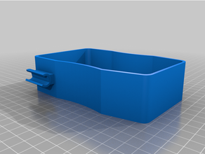 multimeter organizer box caixa bateria eletronic eletronica multimetro storage 3d print model - Mito3D