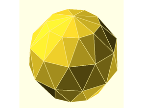 openscad sphere 3d print model - Mito3D