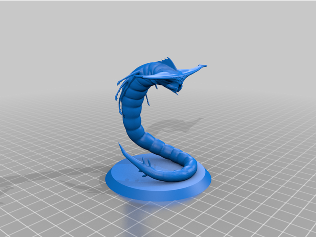 subnautica fantasma leviatán vídeo juego modelo 3D print model - Mito3D