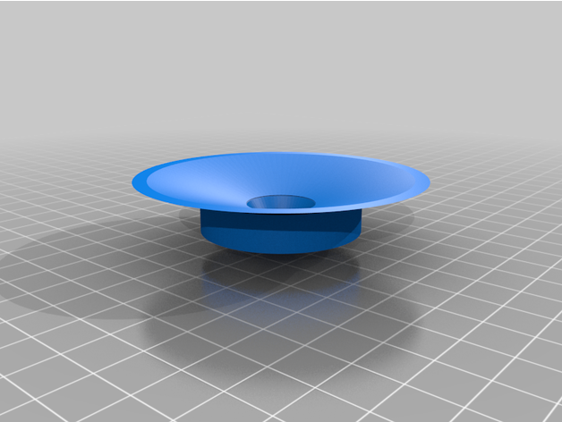 profile gallon milk jug funnel 3D print model - Mito3D