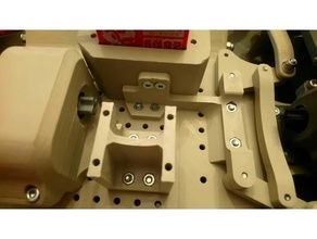 direccion apoyo vertical servo montar tarmo3 3d print model - Mito3D