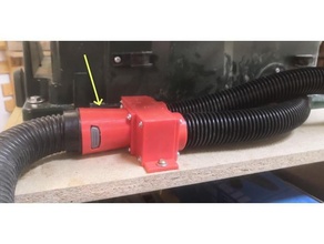 rcher joeds vacuum cleaner adapter 3d print model - Mito3D