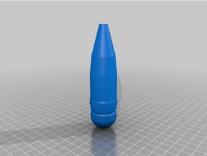 30mm aden tp projectile 3d print model - Mito3D