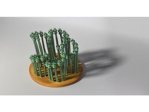 biologique spirale croissance 3d print model - Mito3D
