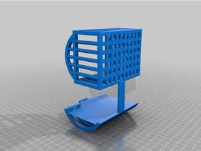 hazine göğüs Barlar dnd menteşeli Kutu Yazdır yer 3d print model - Mito3D