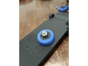 tesla cybertruck remix 623 bearings & m3 nuts 3d print model - Mito3D