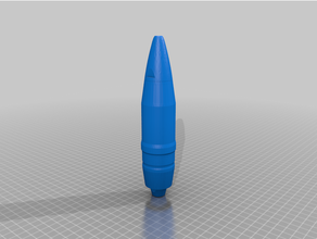 40mm bofors 60 projectile - sd tracer 3d print model - Mito3D