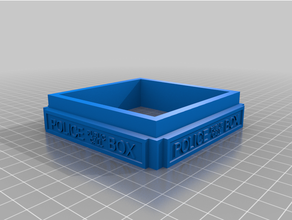 tardis dice tower repaired dd doctor dungeons dragons 3d print model - Mito3D