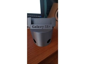 cup holder phone 3d print model - Mito3D