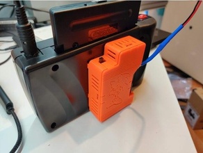 sega nomad powerboost 1000c battery pack adafruit lipo sonic 3d print model - Mito3D