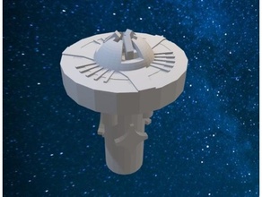 estrella emigrar dominio avanzada base jem 39 hadar Star Trek ds9 3d print model - Mito3D