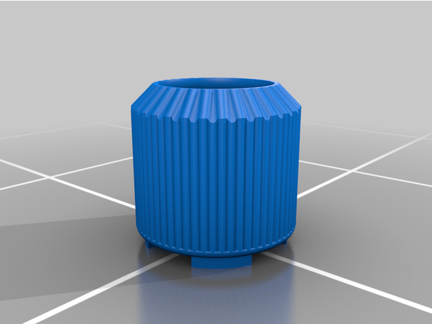 plant pot 3D print model - Mito3D