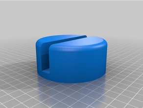 personnalisé paramétrique fendu jack tampon 3d print model - Mito3D