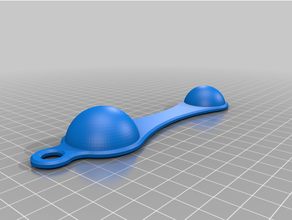 measuring spoon customized 3d print model - Mito3D